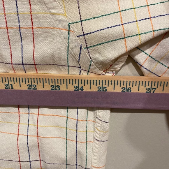 Ruff Hewn Mens Plaid Button Up Short Sleeve Shirt Casual Top‎ Large - Picture 5 of 6